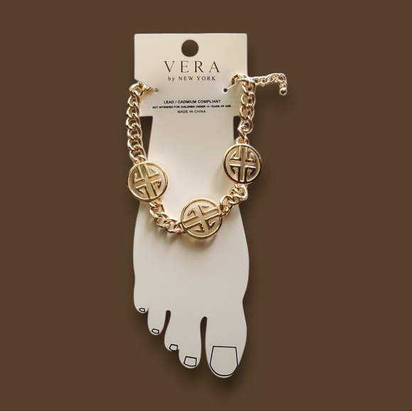 Vera New York Ankle Chain - Picture 2 of 2